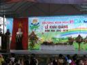 Hiệu trưởng đọc diễn văn khai mạc - 
